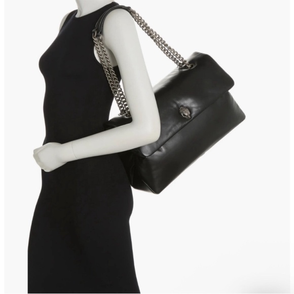 Kurt Geiger London Kew Leather Crossbody XXL bag - Picture 1 of 14